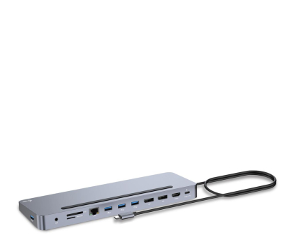 Akcesoria I-TEC USB-C - Metal Ergonomic 4K 3x Display Docking Station PD100W C31FLAT2PDPRO